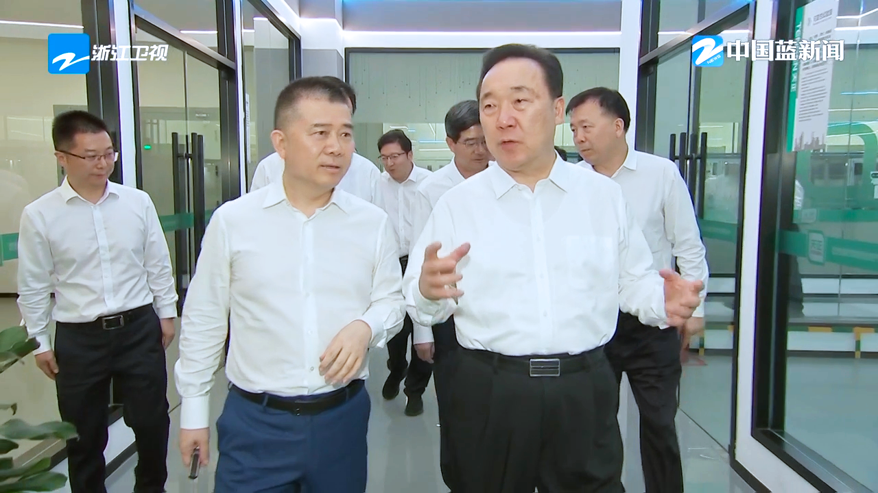 浙江省委书记王浩调研尊龙凯龙时人生就是博网址