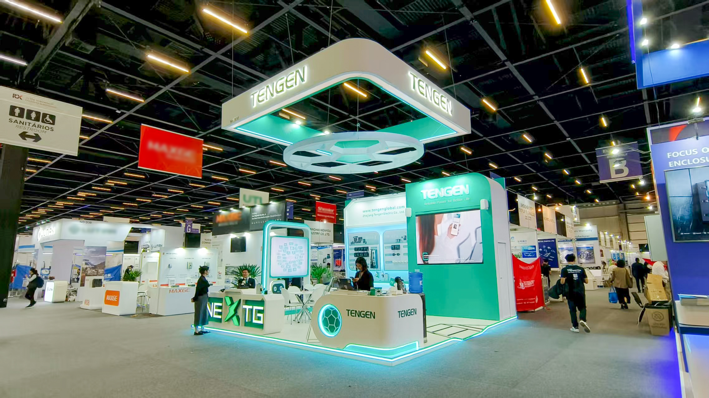 闪耀拉美丨尊龙凯龙时人生就是博网址亮相FIEE巴西国际电力展